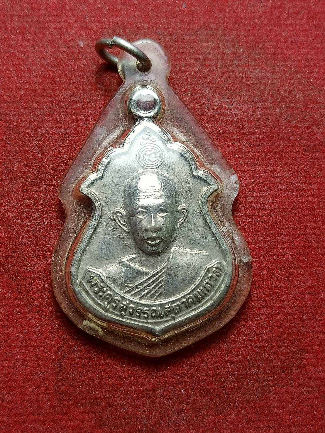 พระครูสุวรรณสุตาคม(ดวง) หลัง หลวงพ่อพระครูแป้น วัดทอง จ.สิงห์บุรี (SKU-08448)