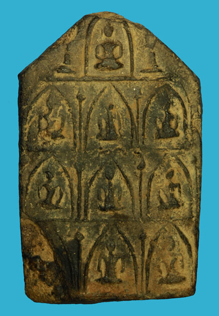 ขายแล้ว*36479 พระแผงสิบชาติ กรุวัดกระชาย พิมพ์เล็ก สมัยอยุธยา เนื้อดิน (พระแผงสิบชาติตัดเดี่ยวองค์เดียวก็ราคาเป็นพันแล้วครับ)13