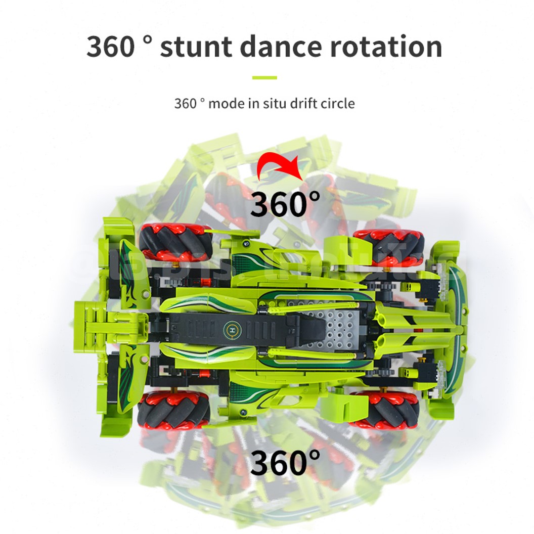 KEEYEE WORLD K96101 ตัวต่อเสริมทักษะ RACING CAR ของเล่นเสริมทักษะ ตัวต่อ Building Block STEAM Education Programmable Robot