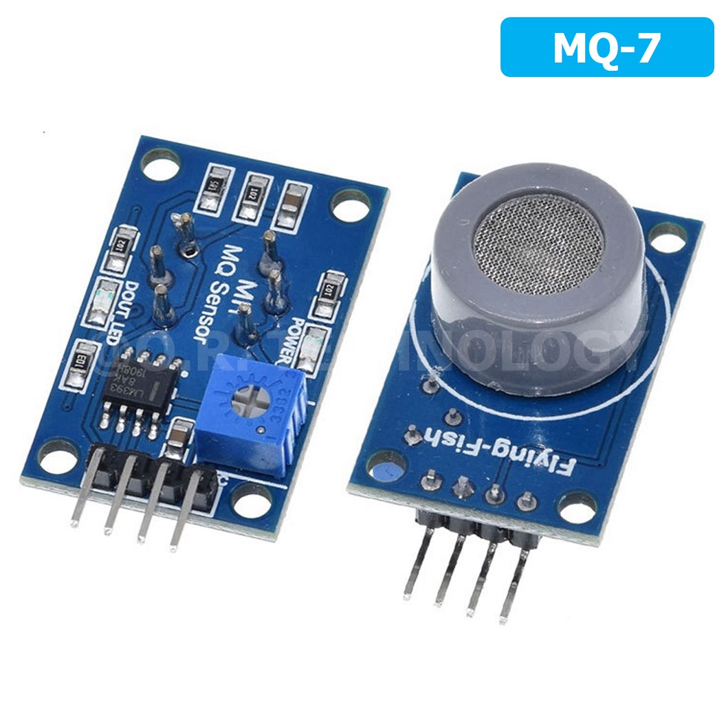 AB051 MQ-7 เซนเซอร์ตรวจจับ ก๊าซคาร์บอนมอนอกไซด์ CO Carbon Monoxide Coal Gas Sensor Detection เซนเซอร์แก๊ส เซนเซอร์ตรวจจับก๊าซ