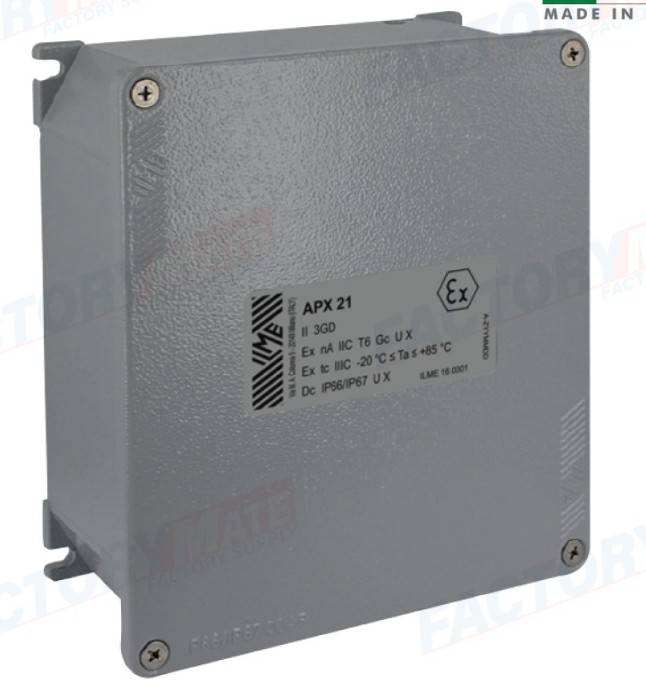 APX 14 Size168x192x80 mm. ATEX Explosion Proof Aluminium Box กล่องอลูมิเนียมกันระเบิด!พื้นที่อันตราย