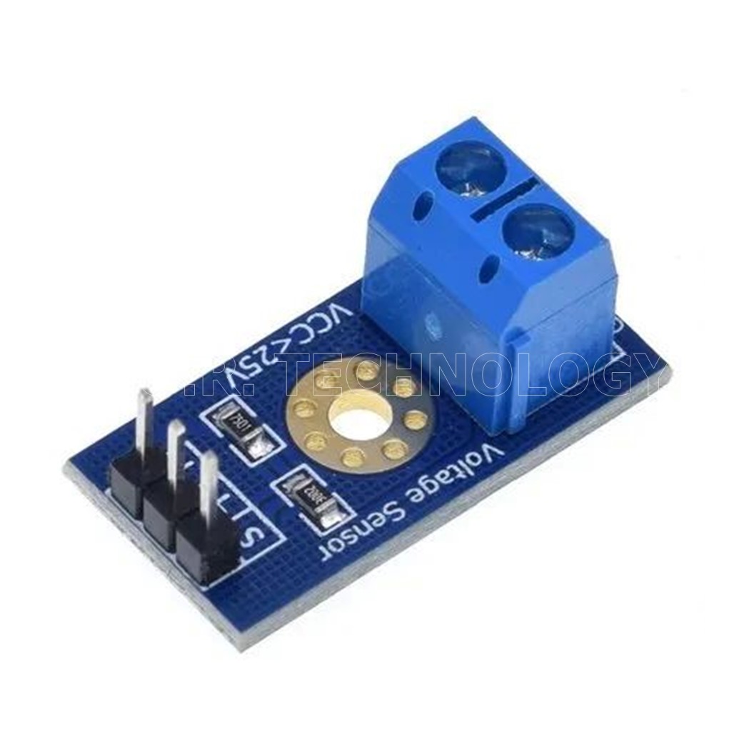 (1ชิ้น) AA118 โมดูลวัดแรงดัน 0-25VDC Voltage Sensor Detection Module