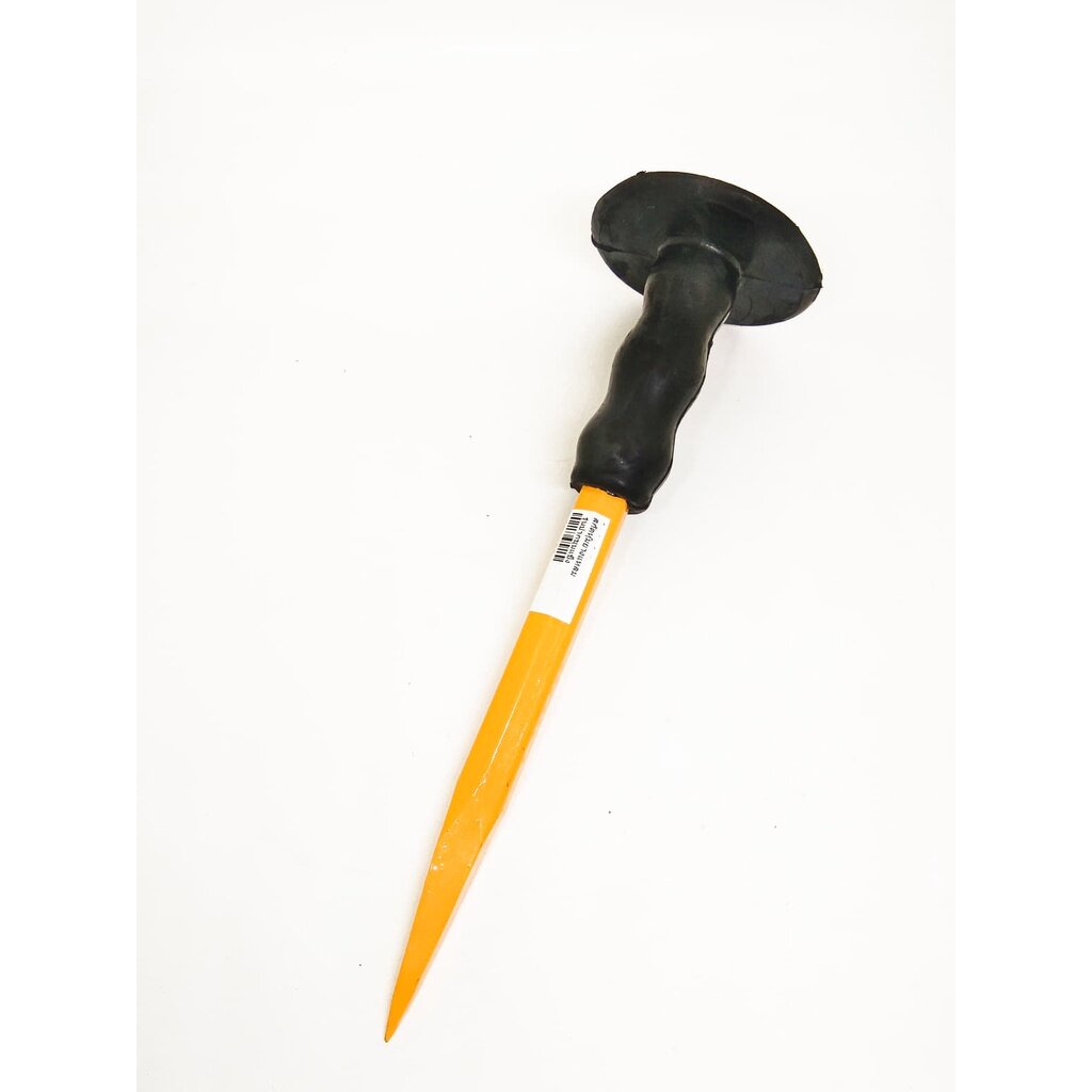 สกัดหุ้มยางแบน,แหลม EAGLE ONE ชุบแข็งสีเหลือง หุ้มยาง(ราคารวมแวท)สกัดปูน ตอกได้