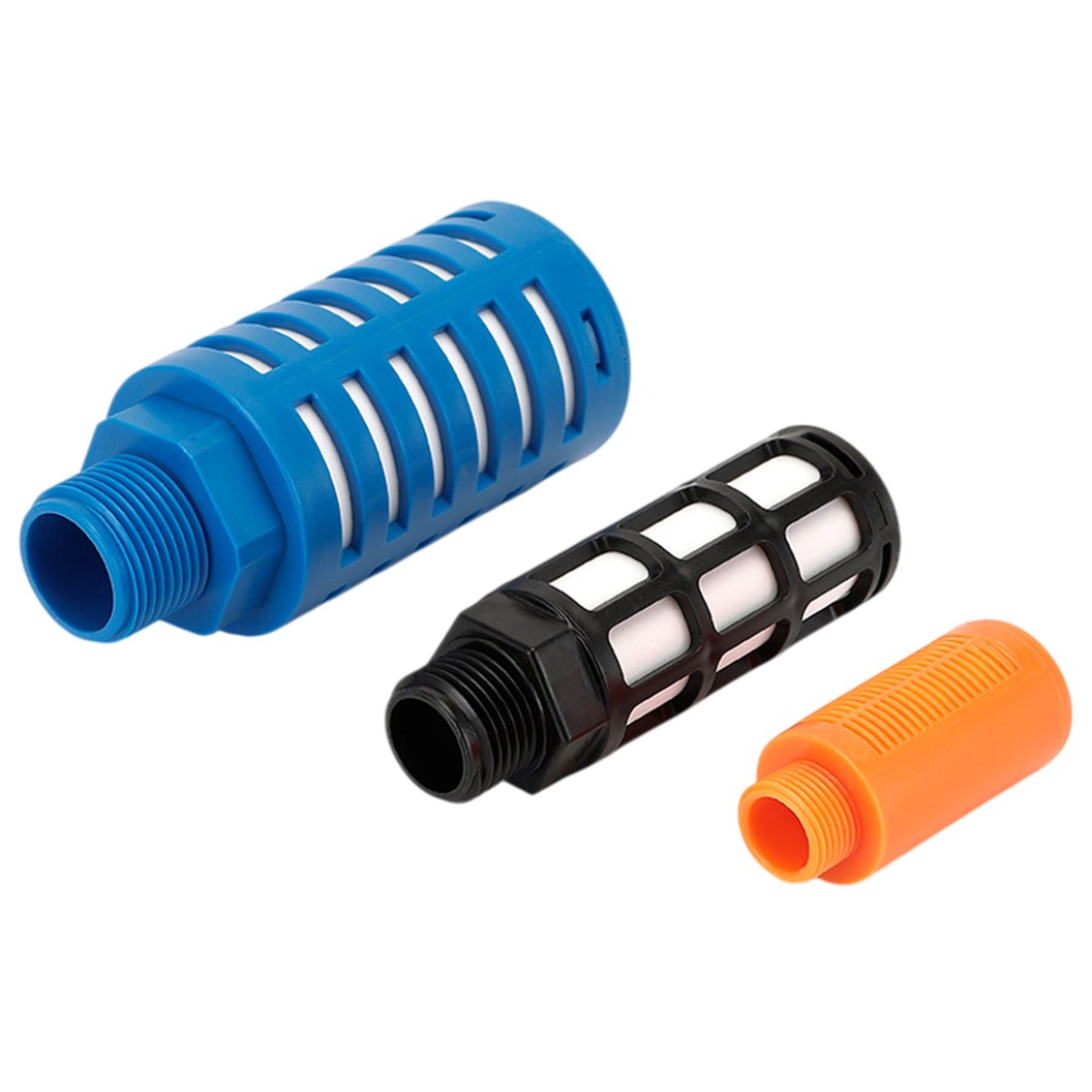 PSL ตัวเก็บเสียง พลาสติก 1หุน-8หุน Plastic Silencer PSL 1/8”-1” ตัวลดเสียงลม ข้อต่อเก็บเสียง ข้อต่อลม G1/8 G1/4 G3/8 G1/2 G1