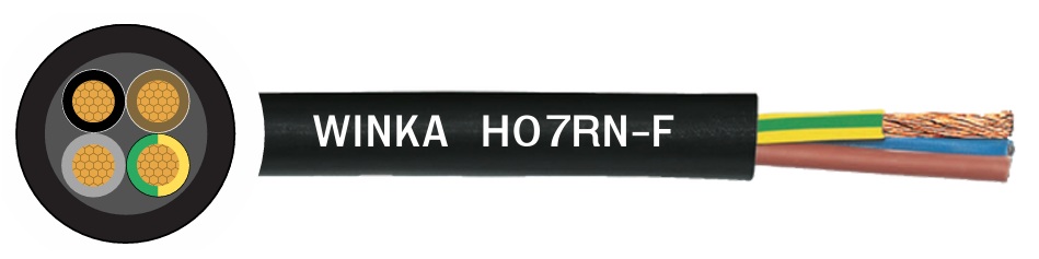 H07RN-F600/1000 V Flexible Neoprene Cable สอบถาม