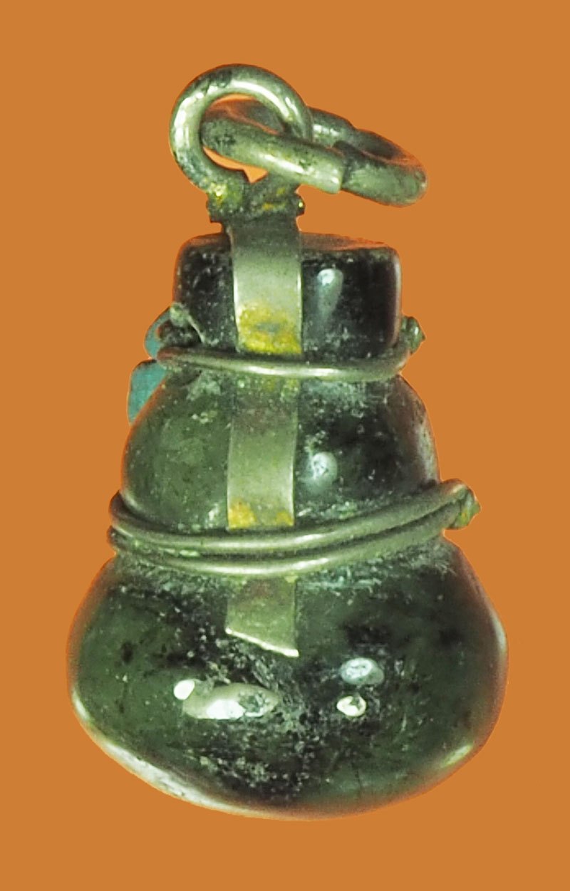 ขายแล้ว*39547 น้ำเต้าหยก เลี่ยมเงิน ไม่ทราบที่และปีสร้าง 12