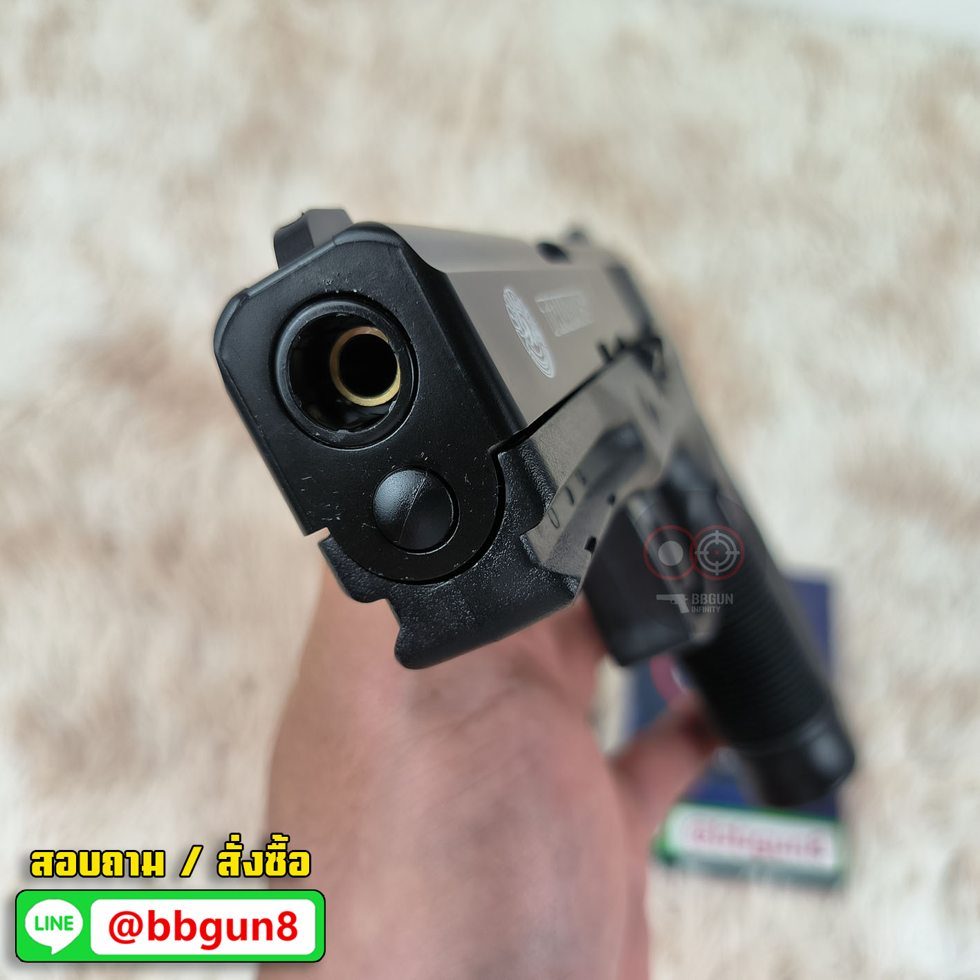 KWC Taurus PT24/7 (DX Edition) Spring Powered Pistol ปืนอัดลมสปริง ชักยิงทีละนัด งานไต้หวันคุณภาพสูง (รุ่นพิเศษ Full-Marking)