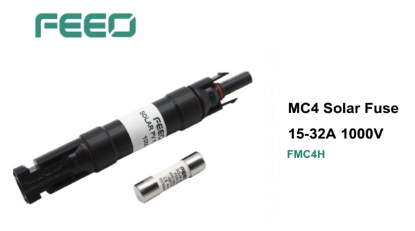 MC4 Solar Fuse 15-32A 1000V (FMC4H) สำหรับการปกป้องสายไฟฟ้าโซล่าเซลล์ (เฉพาะ Connector ไม่รวม FUSE)