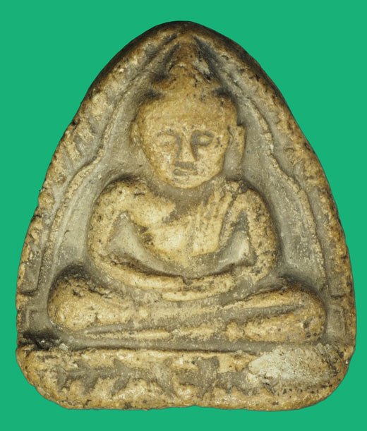 ขายแล้ว*37303 พระหลวงพ่อโต หูไห กรุทัพข้าว สุโขทัย เนื้อผง 9