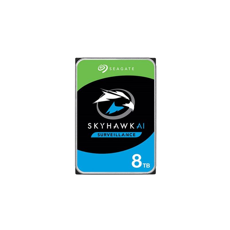 8 TB HDD CCTV SEAGATE SKYHAWK (7200RPM, 256MB, SATA-3,ST8000VX010) ประกัน 3Y