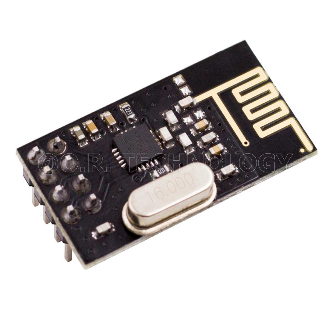 (1ชิ้น) AA100 โมดูลสื่อสารไร้สาย โมดูลส่งข้อมูลไร้สาย NRF24L01 NRF24L01+Wireless Module 2.4Ghz