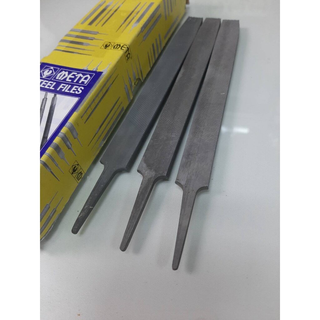 ตะไบแบนหยาบ METAหรือWINTON ขนาด 4",6",8",10",12" (ขายส่ง1โหล ราคารวมแวท)