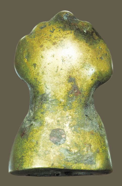 *38220 พระกริ่งนาคปรก เนื้อทองเหลือง เก่าๆ ไม่ทราบที่ 3