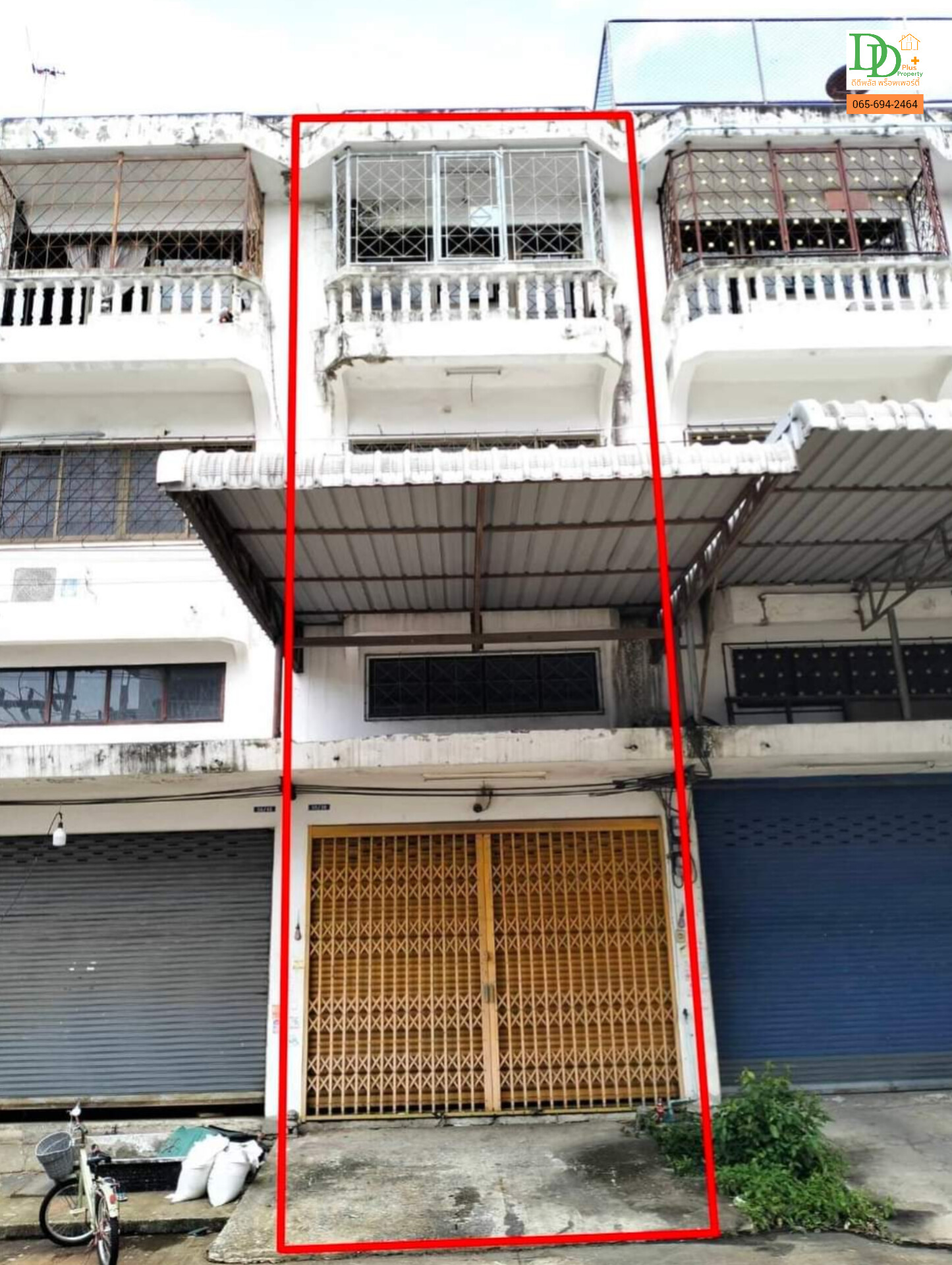 อาคารพาณิชย์ 3.5 ชั้น ม.สุขฤทัย สมุทรสาคร