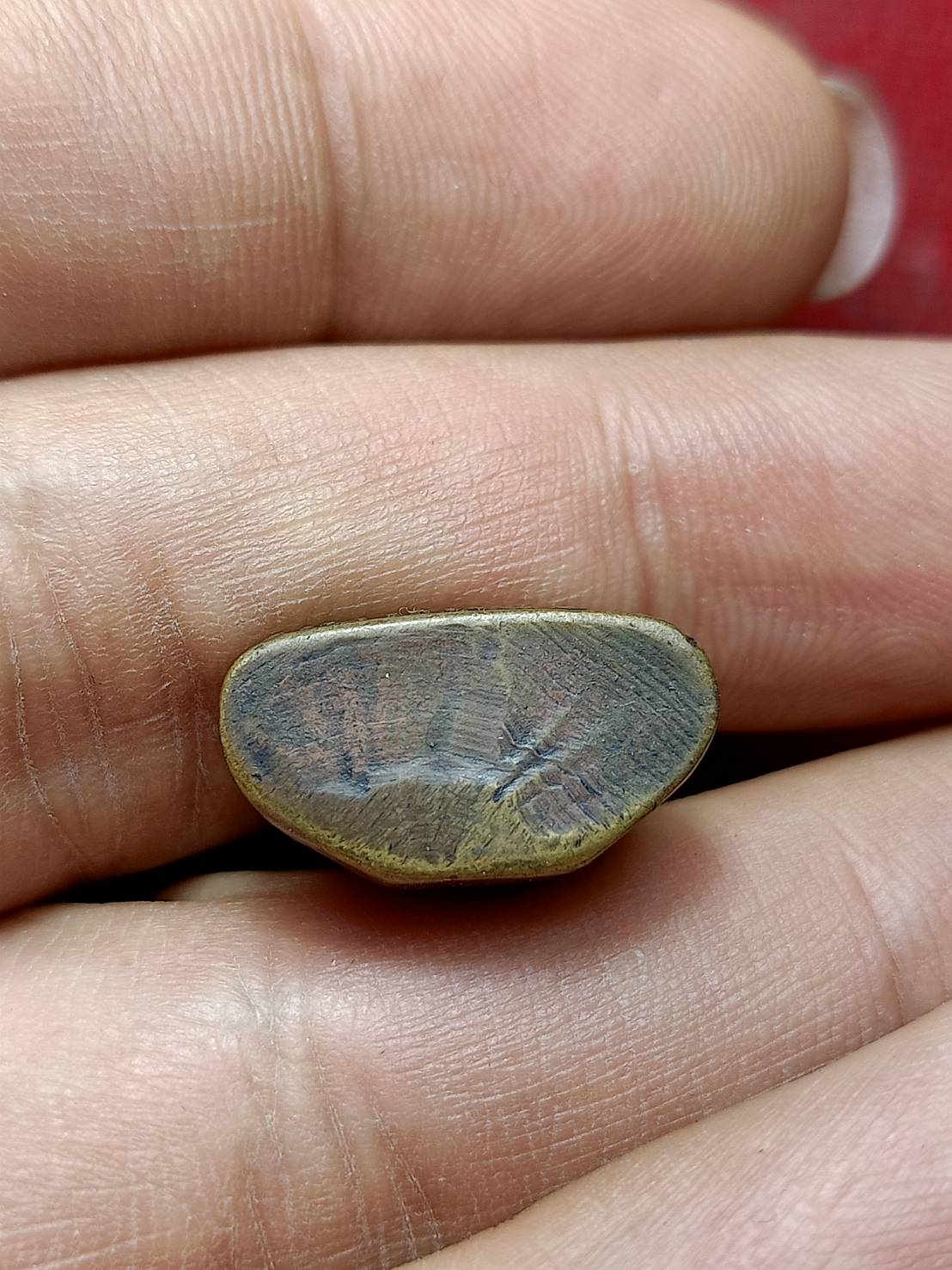 รูปเหมือนปั้ม หลวงพ่อปาน วัดบางเหี้ย ออกวัดปานประสิทธาราม (วัดปีกกา) จ.สมุทรปราการ พ.ศ. 2505 (SKU-09160)