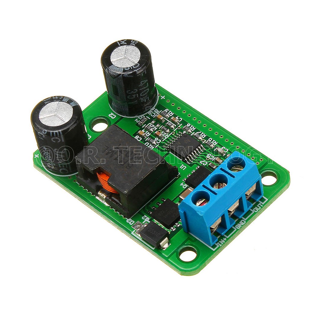 (1ชิ้น) AA263 โมดูลลดแรงดันไฟ โมดูลแปลงไฟ DC-DC Step-down Power Module 24v/12V to 5V 5A LM2596S Buck Convertor
