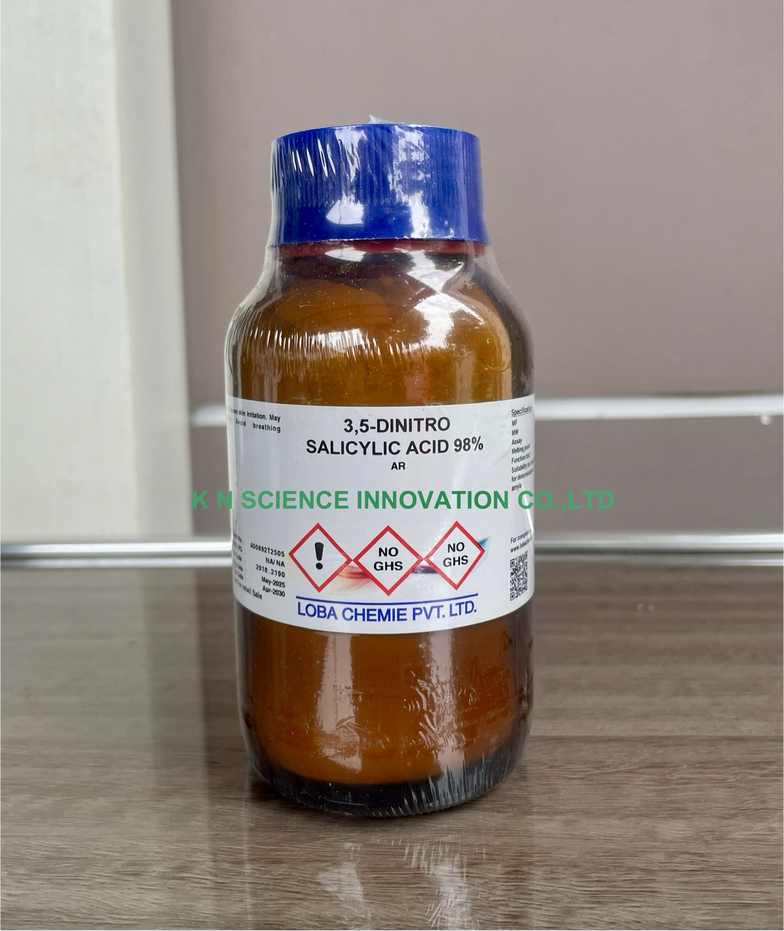 3,5-Dinitrosalicylic acid, AR ,100 g , Loba 0348100100