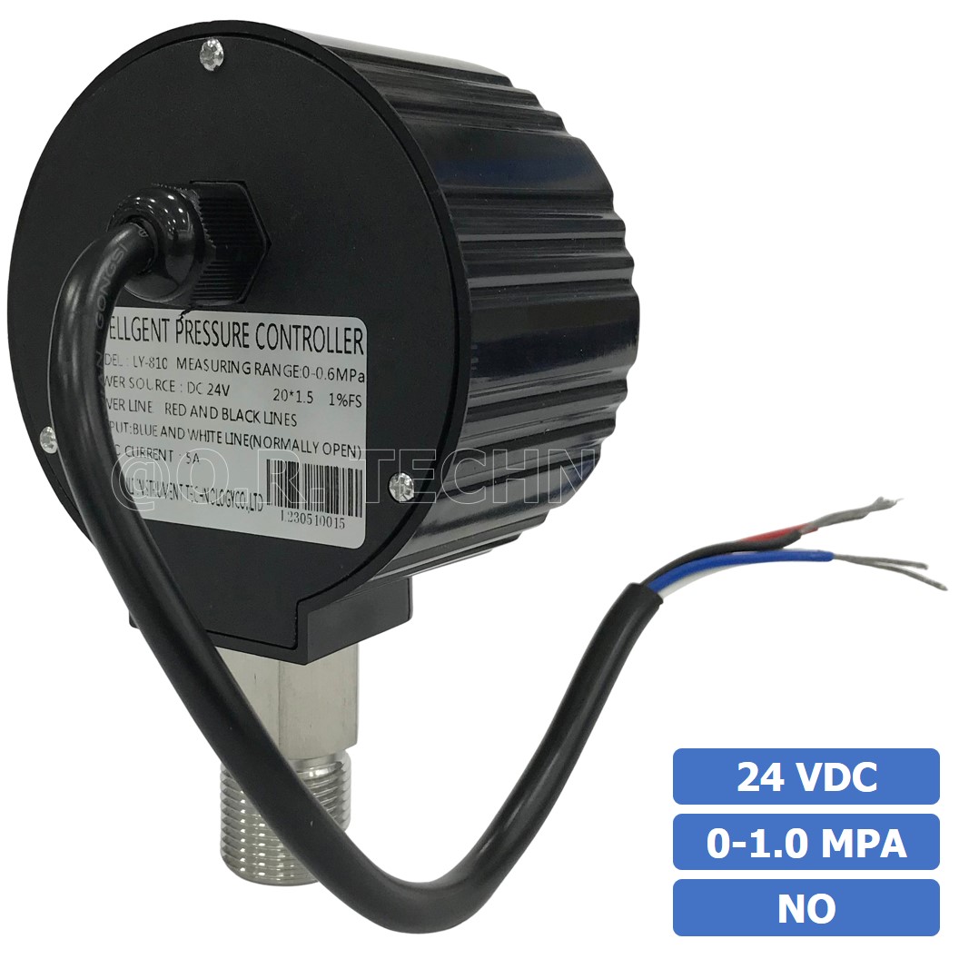 LY-810 AC220V/DC24V 0.6/1.0/1.6/2.5/4.0/6.0/10.0MPA สวิทช์แรงดันดิจิตอล Intelligent Digital Pressure switch เครื่องวัดความดัน