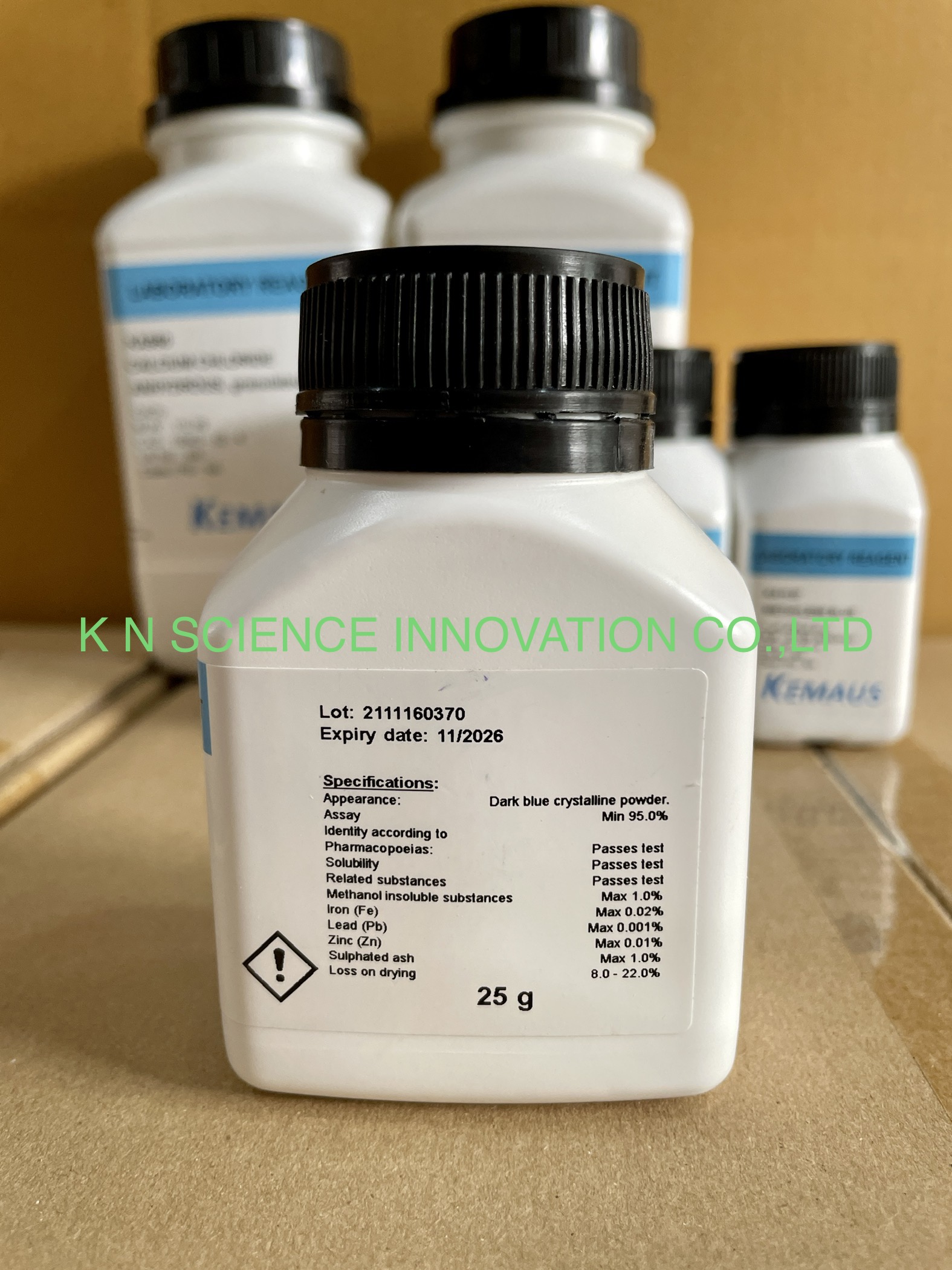 METHYLENE BLUE Lab KemAus 25 GM KA1137