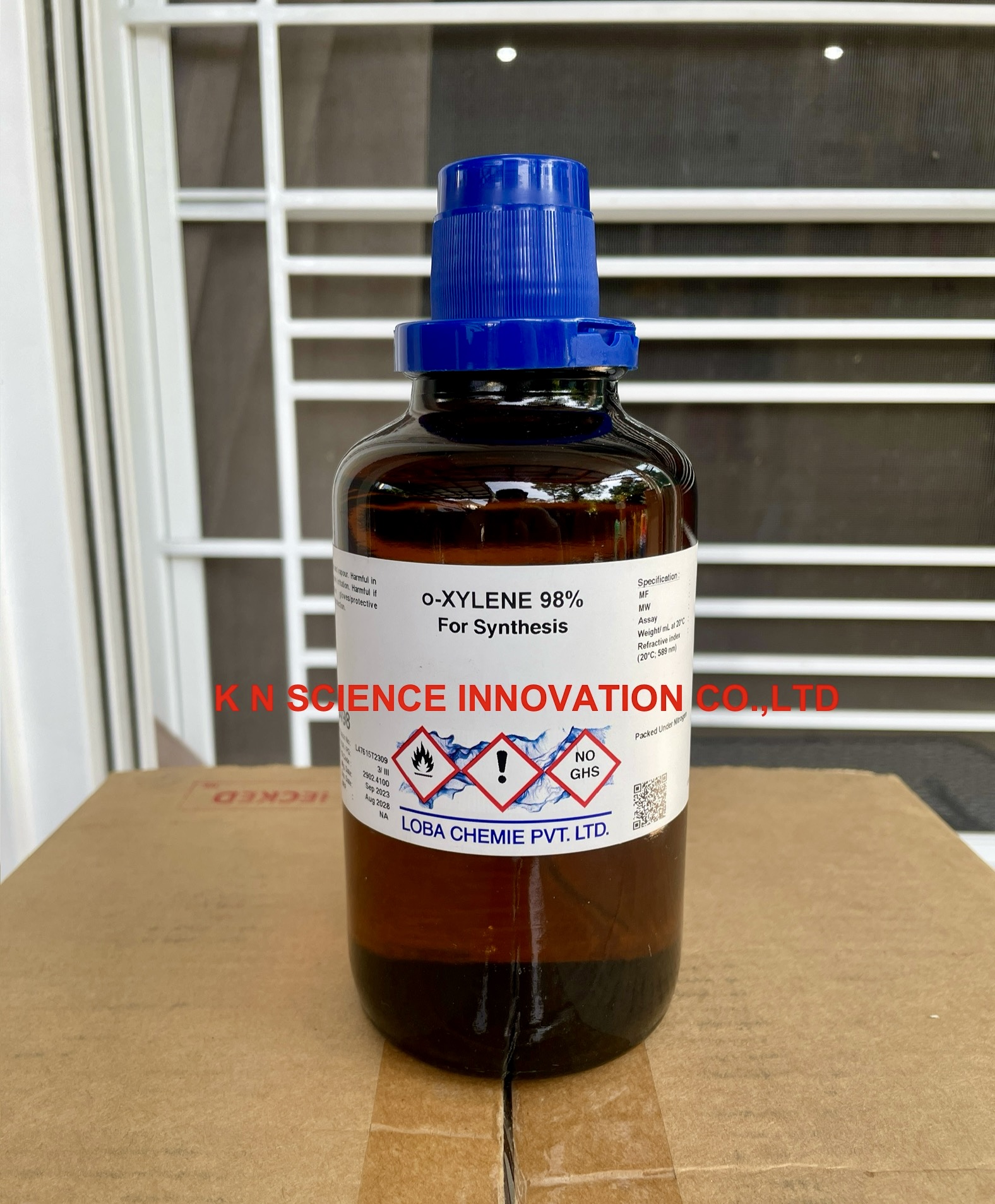 o-Xylene, 98%, For synthesis , 500 ml ,Loba 0649800500