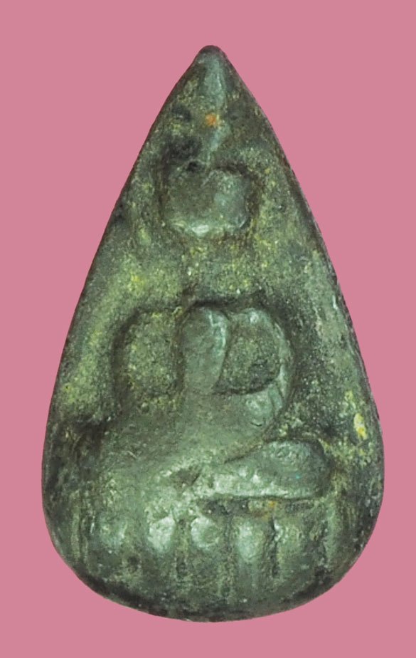 ขายแล้ว*39694 พระกลีบบัวหลวงพ่อเดิม วัดหนองโพ พิมพ์หลังนาคปรก เนื้่อตะกั่วจุ่มรัก(ตัวอย่างบัตรรับรองของเวปที่เชื่อถือได้) 40