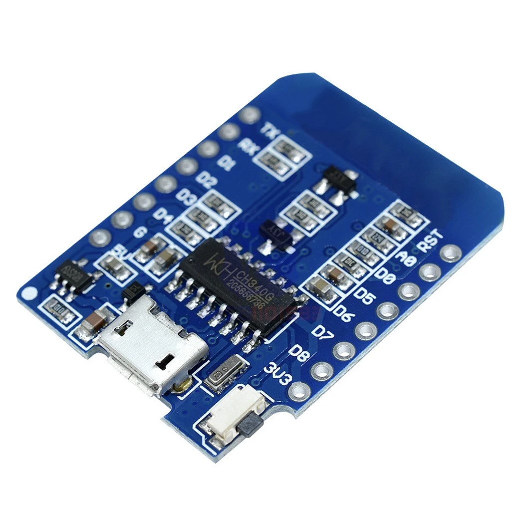 (1ชิ้น) AB109 บอร์ด ESP12 ESP-12 D1 mini V2 - Mini NodeMcu 4M bytes Lua WIFI Internet of Things development board based ESP8266 IoT