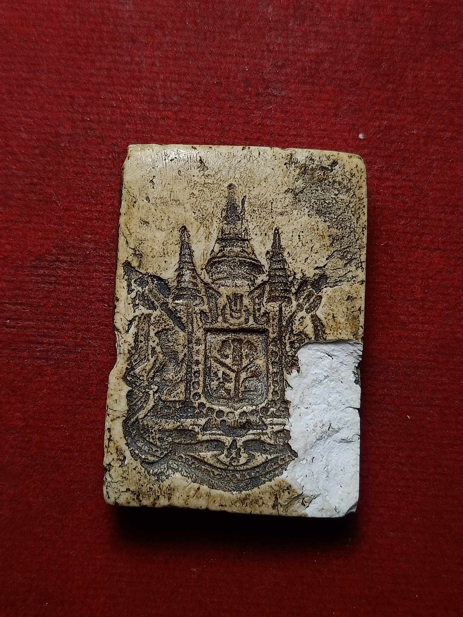 พระสมเด็จเผ่าศรียานนท์ พิมพ์ใหญ่ (หลังตราโล่ห์แผ่นดิน) (SKU-02571)