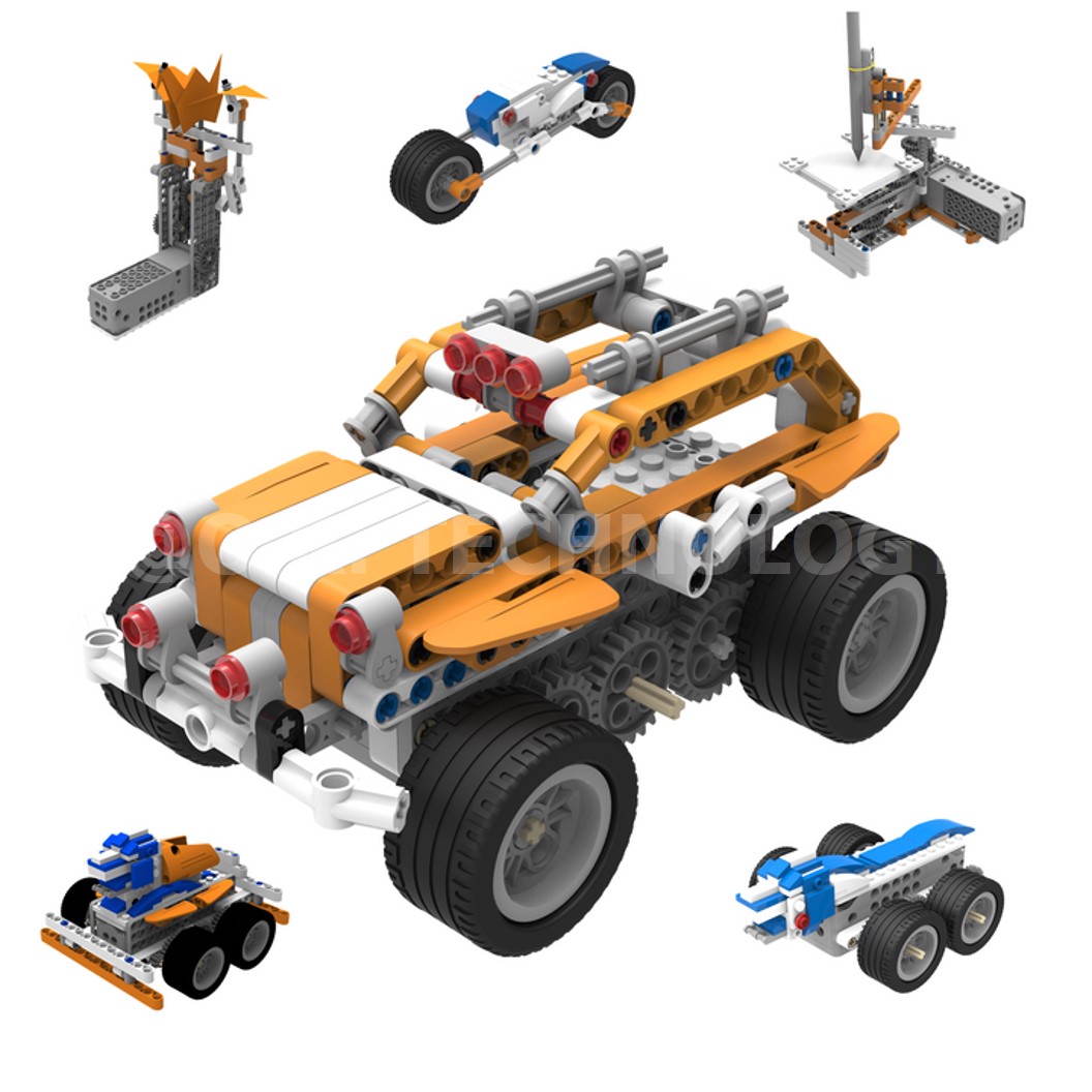 Makerzoid MKZ-ID-SPB SUPERBOT STEAM Educational Programmable Robot Kit ชุดเรียนรู้ ตัวต่อ เสริมทักษะ หุ่นยนต์ โรบอท Coding kit ส่งเสริมการเรียนรู้