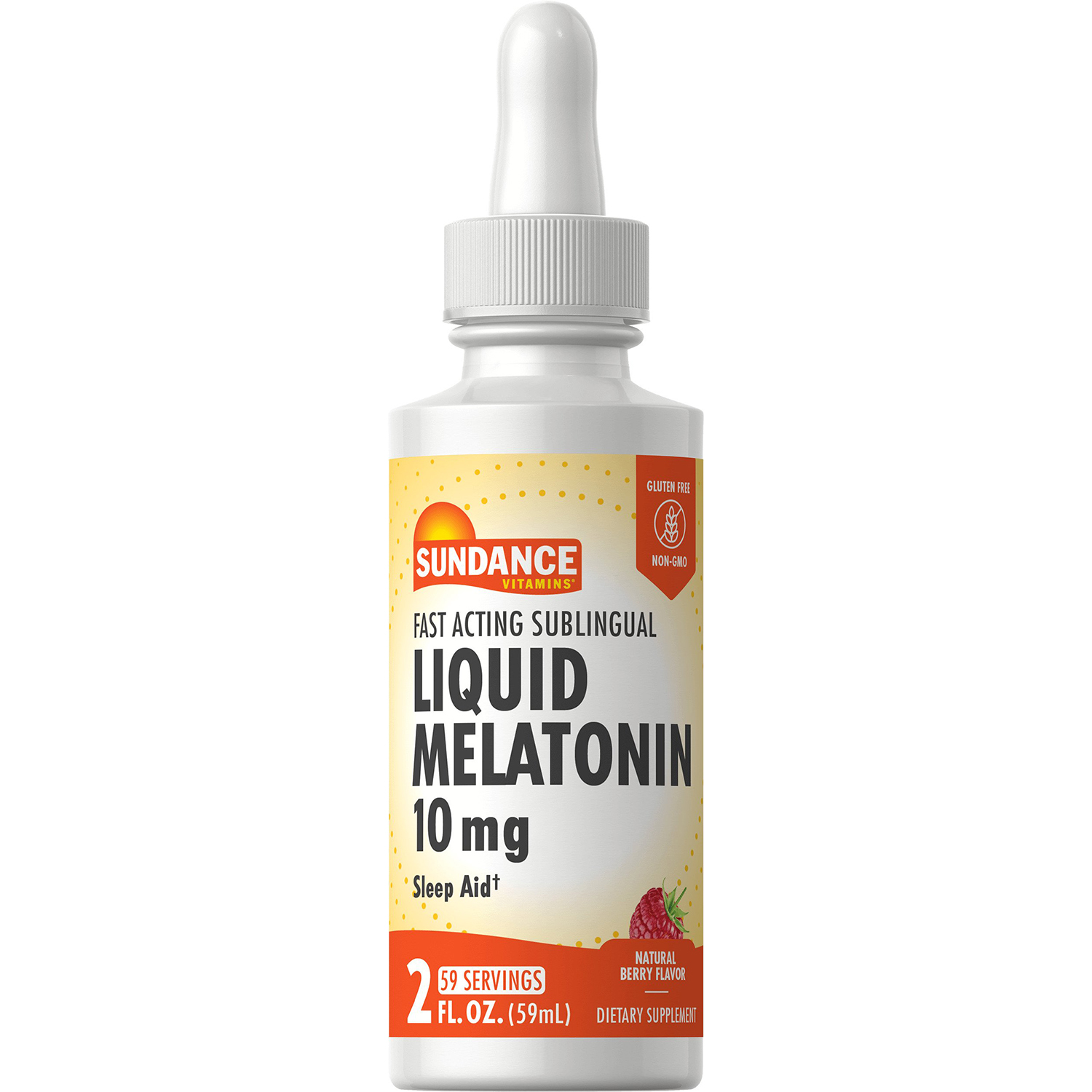 Sundance Liquid Melatonin 10 mg 2 oz (59 ml) เมลาโทนินแบบน้ำ ดูดซึมไว ช่วยให้หลับสบาย หลับได้ยาวนานขึ้น จากอเมริกาค่ะ