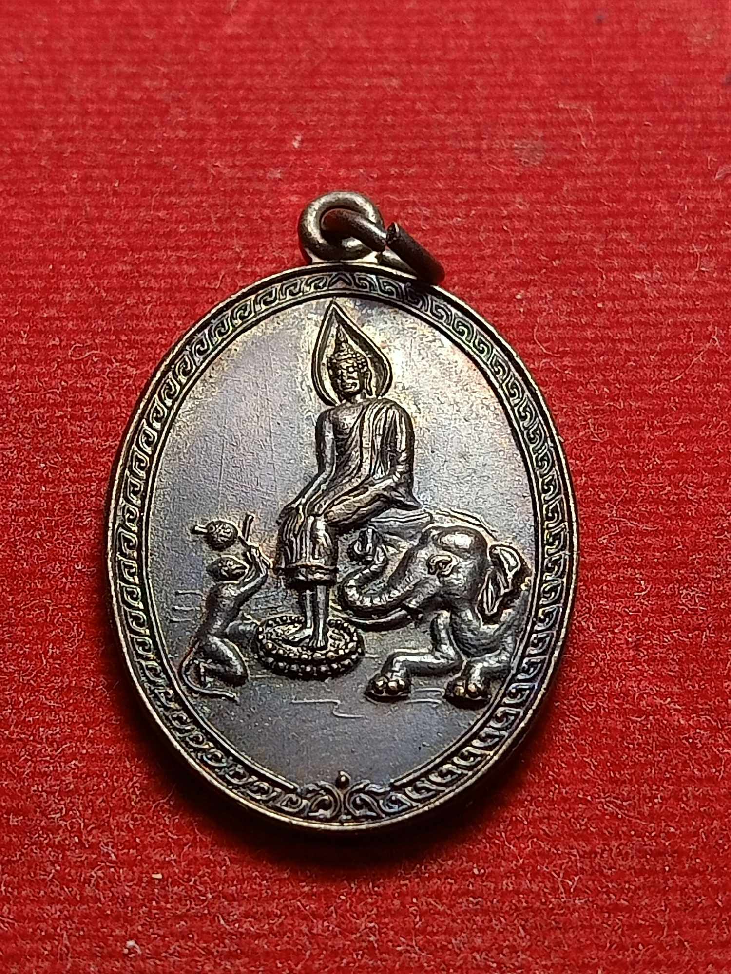 หลวงพ่อแป๋ว วัดดาวเรือง อ.บางระจัน จ.สิงห์บุรี ปี 2526 (SKU-03753)
