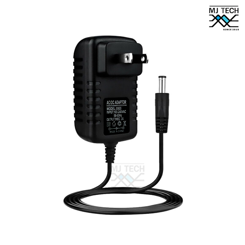 ADAPTER AC / DC ขนาด 9V 2A อะแดปเตอร์ หัว 5.5 x 2.5 / 2.1 mm. รุ่น 0920