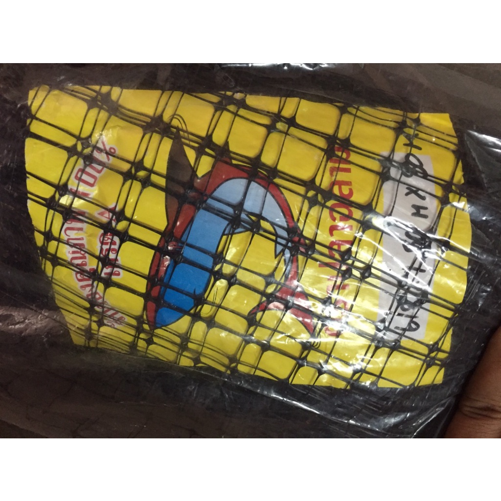 ตาข่ายเอ็นไก่ สี่เหลี่ยม ตา 3/4"x3/4" สีดำ (ราคารวมแวท) ตาข่ายล้อมไก่ ตาข่ายพลาสติก ไล่นกพิราบ ป้องกันนกพิราบ เอ็นล้อมกรงไก่