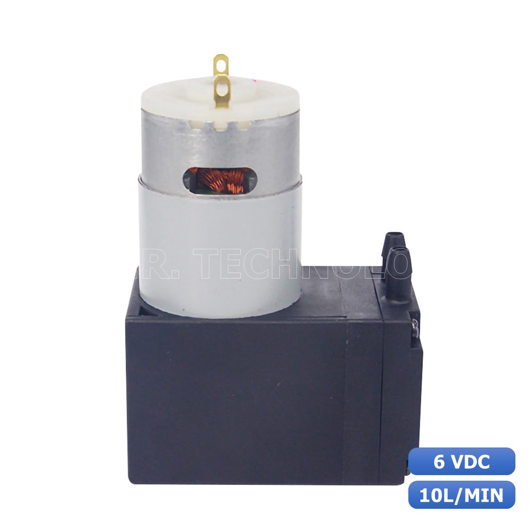 JC023 ปั๊มลม ปั๊มสูญญากาศ ขนาดเล็ก Micro Air Pump Mini Electric Vacuum Pump 50BPM-6V 10L/MIN