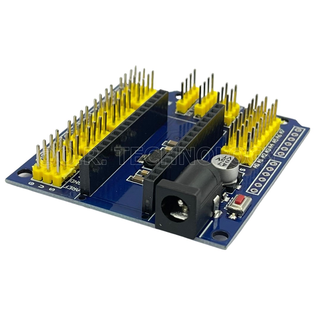 (1ชิ้น) NA005 บอร์ดขยายขา บอร์ดเสริม Arduino Nano Expansion Board IO Shield Nano Expansion Adapter Breakout Board