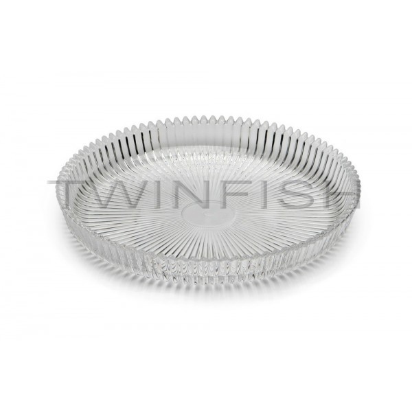 ADPW1-10 จานโชว์อาหารอคิลิคใส 10 นิ้ว