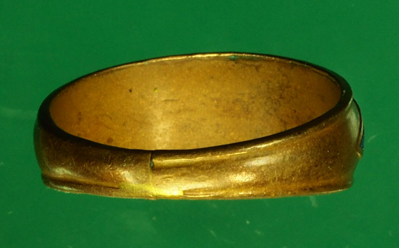 *29636 แหวนลงยาลายธงชาติ หลวงพ่อจง วัดหน้าต่างนอก อยุธยา 12