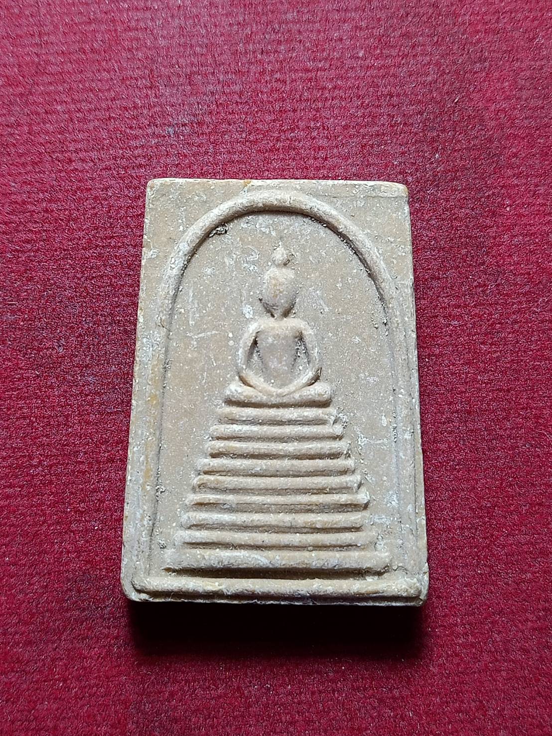 พระสมเด็จ หลัง ภปร วัดดอนเจดีย์ จ.สุพรรณบุรี (SKU-11989)