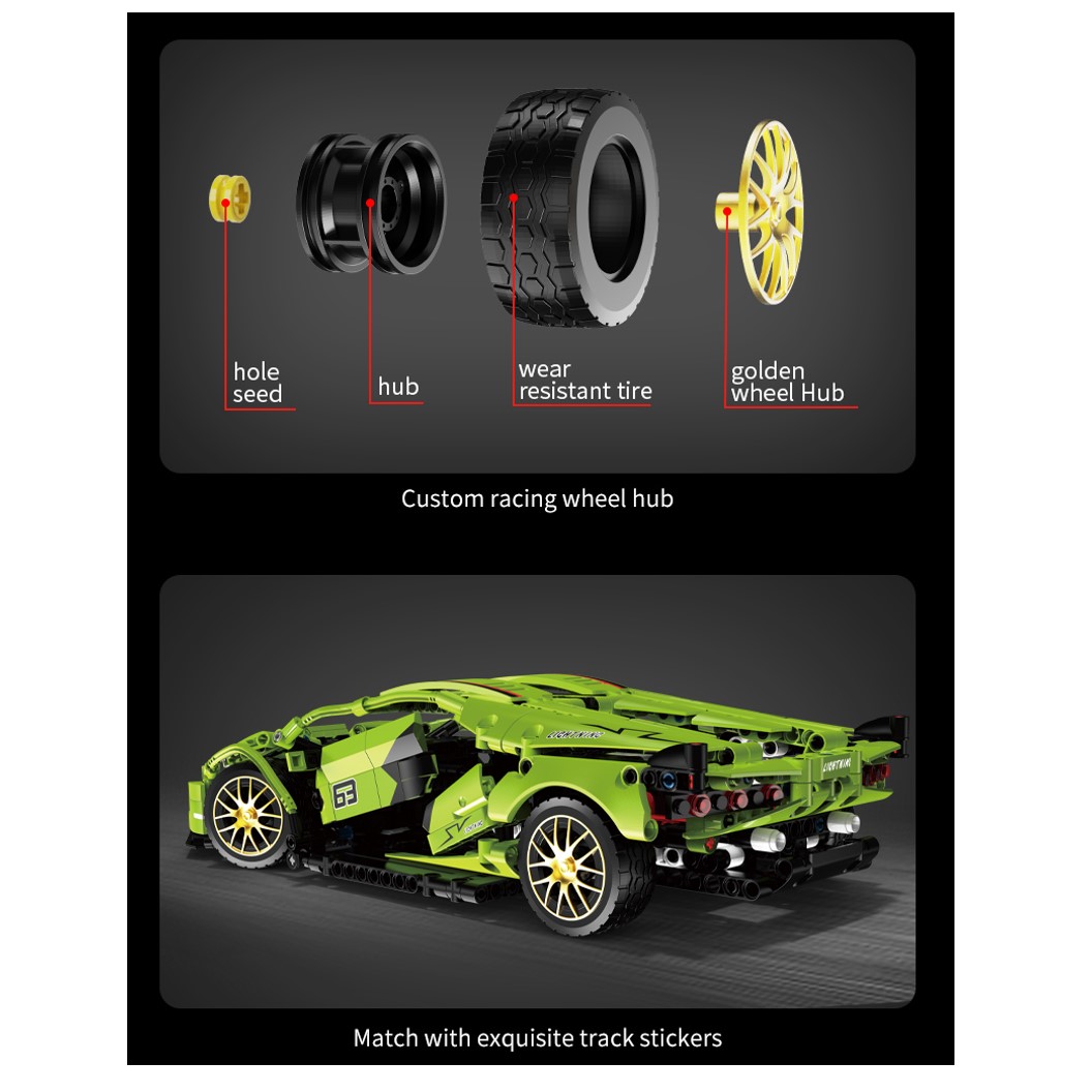 KEEYEE WORLD K96122 ตัวต่อเสริมทักษะ LIGHTNING RACING CAR ของเล่นเสริมทักษะ ตัวต่อ Building Block STEAM Education Programmable Robot