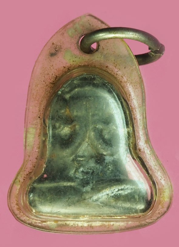 *37718 พระปิดตายันต์ยุ่งหลวงพ่อนารถ นาคเสโน วัดศรีโลหะราษฎร์บำรุง จ.กาญจนบุรี ปี 2520 เนื้อชินตะกั่ว 6