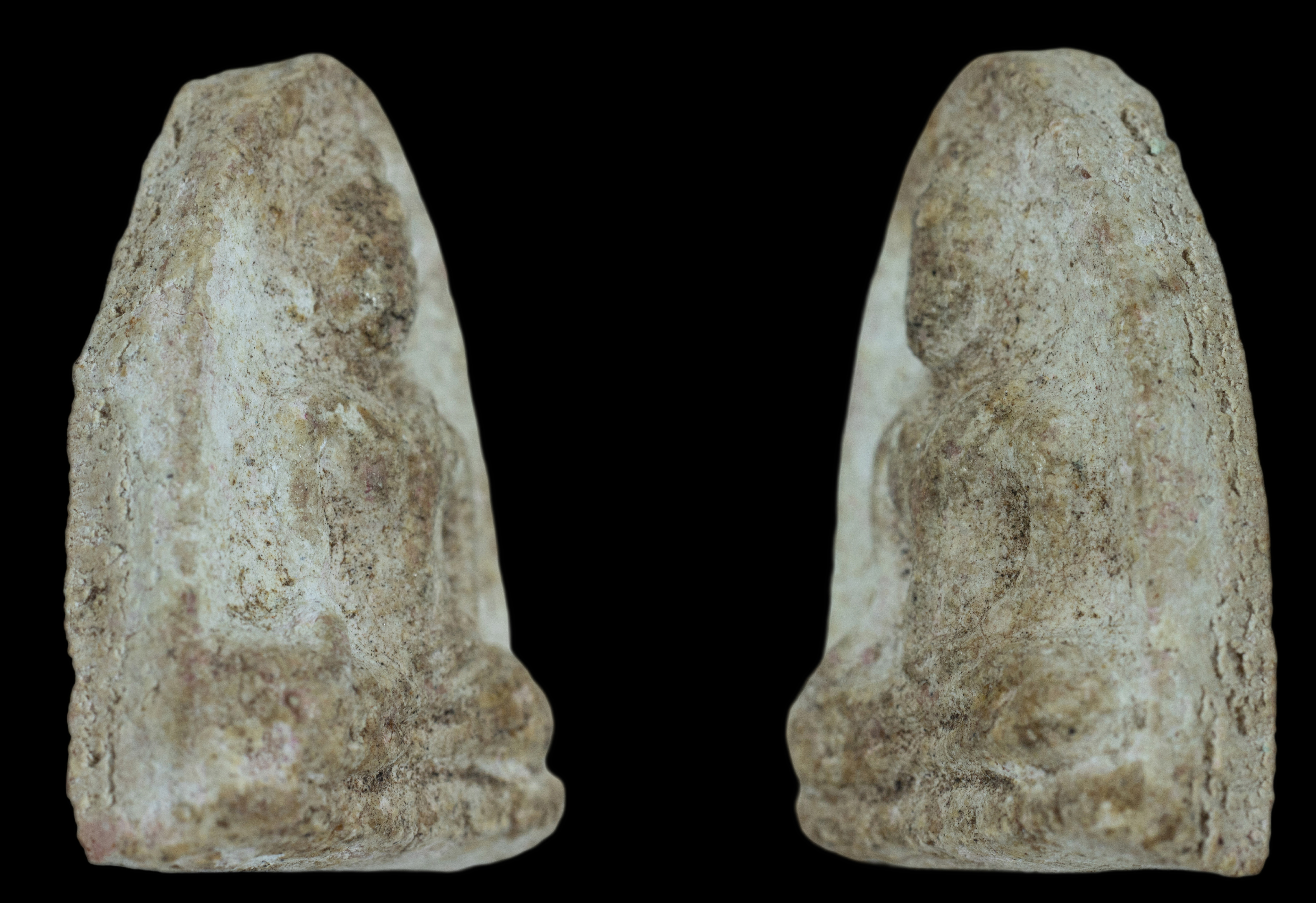 พระหลวงปู่ชู คงชูนาม พิมพ์หลวงพ่อโต วัดนาคปรก ภาษีเจริญ กรุงเทพ เนื้อผง ปี 2472