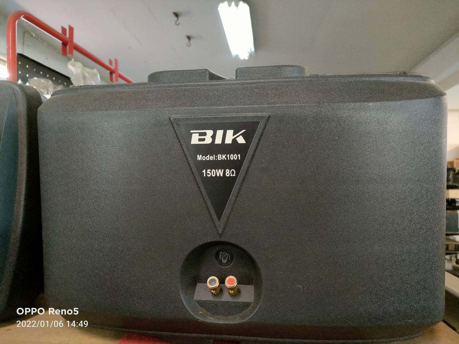 BIK ตู้ลำโพงคาราโอเกะ ขนาด 10 นิ้ว จำนวน 1 คู่ รุ่น รุ่น BK-1001 (ส่งฟรีทั่วไทย)