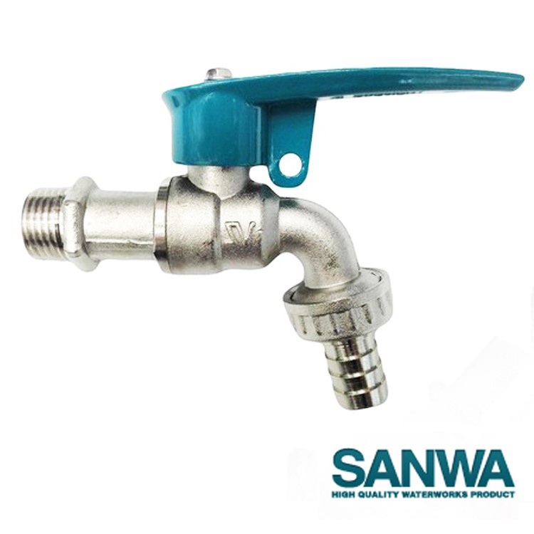 ก๊อกบอล ตรา SANWA สนาม+กุญแจ 1/2" (ขายส่งราคาต่อ1ตัว)(ราคารวมแวท) ก๊อกน้ำห้องน้ำ ก๊อกน้ำอ่างล้างมือ {2600143904}