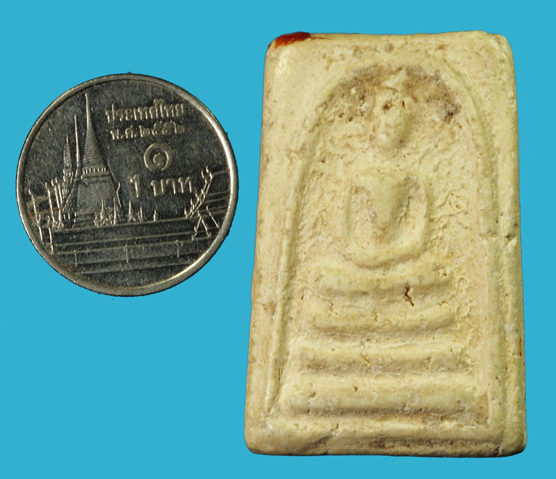 ขายแล้ว*35278 พระสมเด็จเนื้อผงน้ำมัน เก่าไม่ทราบที่และปีสร้าง 9