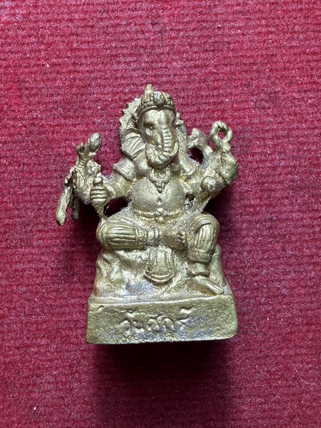 รูปหล่อพระพิฆเนศวร์ 4 กร อุทยานพระพิฆเนศวร จ.นครนายก (SKU-13324)