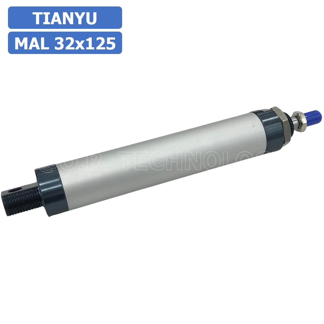 (1ชิ้น) กระบอกลม ขนาดเล็ก รุ่น MAL 32x125 (Mini Air Cylinder Series) Pneumatic Cylinder กระบอกลมนิวเมติก