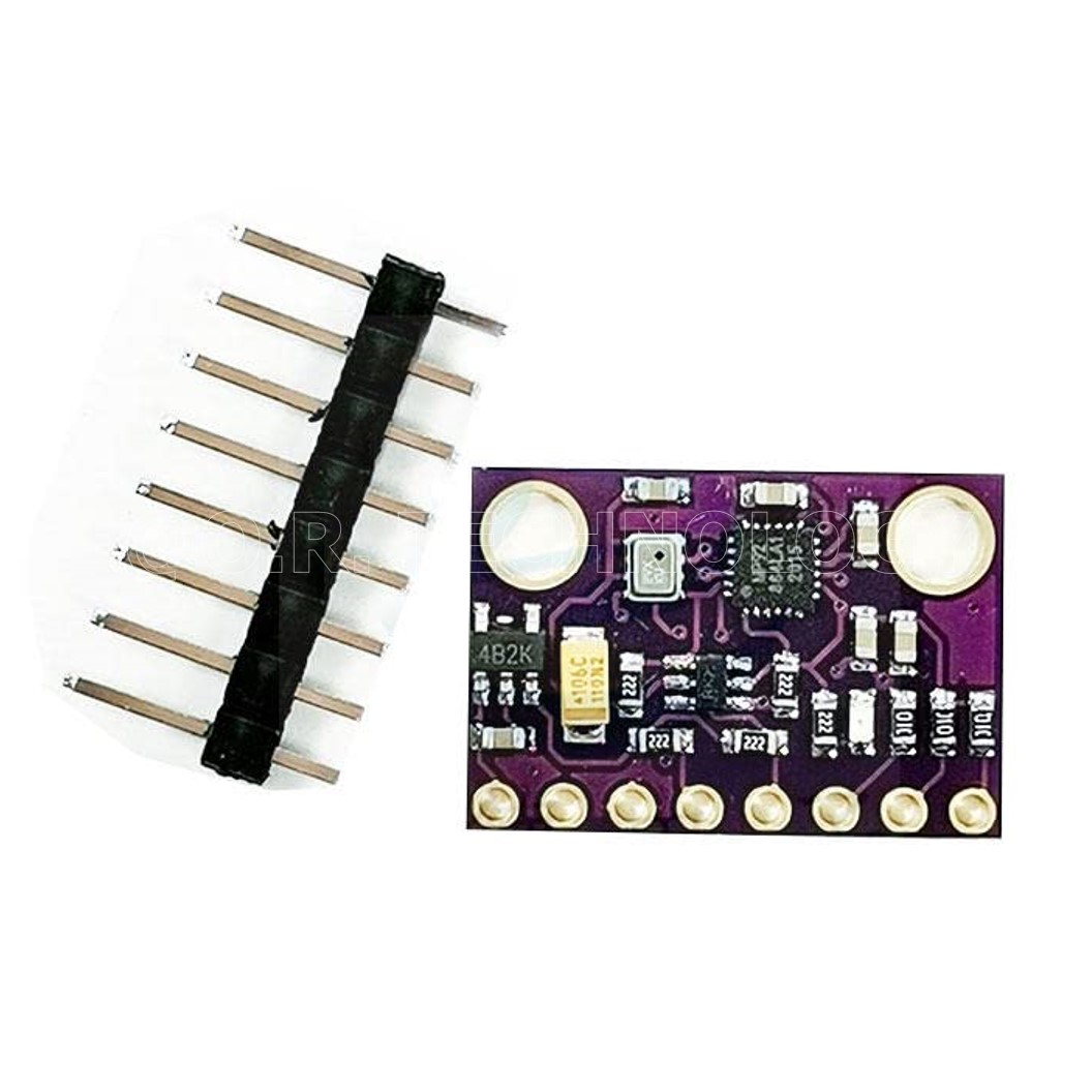 (1ชิ้น) AH258 โมดูล วัดความเร่ง ไจโร GY-91 MPU9250 + BMP280 10DOF Acceleration Gyro 9-Axis Sensor Module