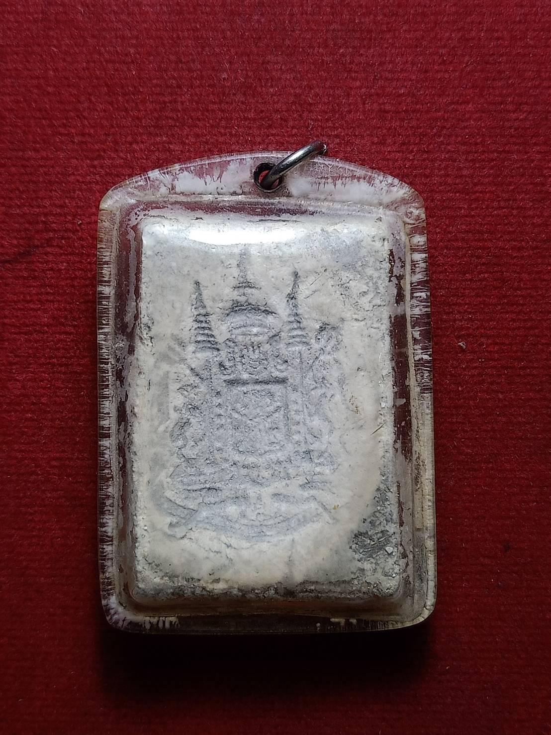 พระสมเด็จเผ่าศรียานนท์ พิมพ์ใหญ่ หลังตราโล่ตำรวจ(ตราแผ่นดิน) หลวงปู่นาค วัดอรุณราชวราราม (วัดแจ้ง) กทม. ผสมผงวัดระฆัง (SKU-08088)