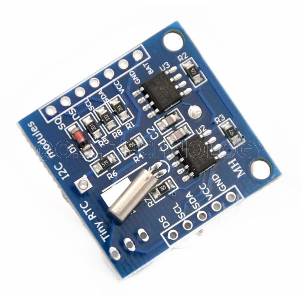 (1ชิ้น) NA318 โมดูลนาฬิกา RTC DS1307 24C32 Real Time Clock module