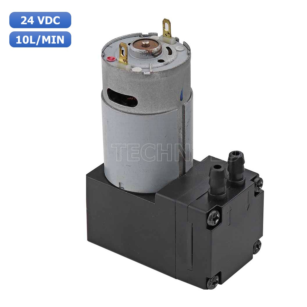 JC025 ปั๊มลม ปั๊มสูญญากาศ ขนาดเล็ก Micro Air Pump Mini Electric Vacuum Pump 50BPM-24V 10L/MIN