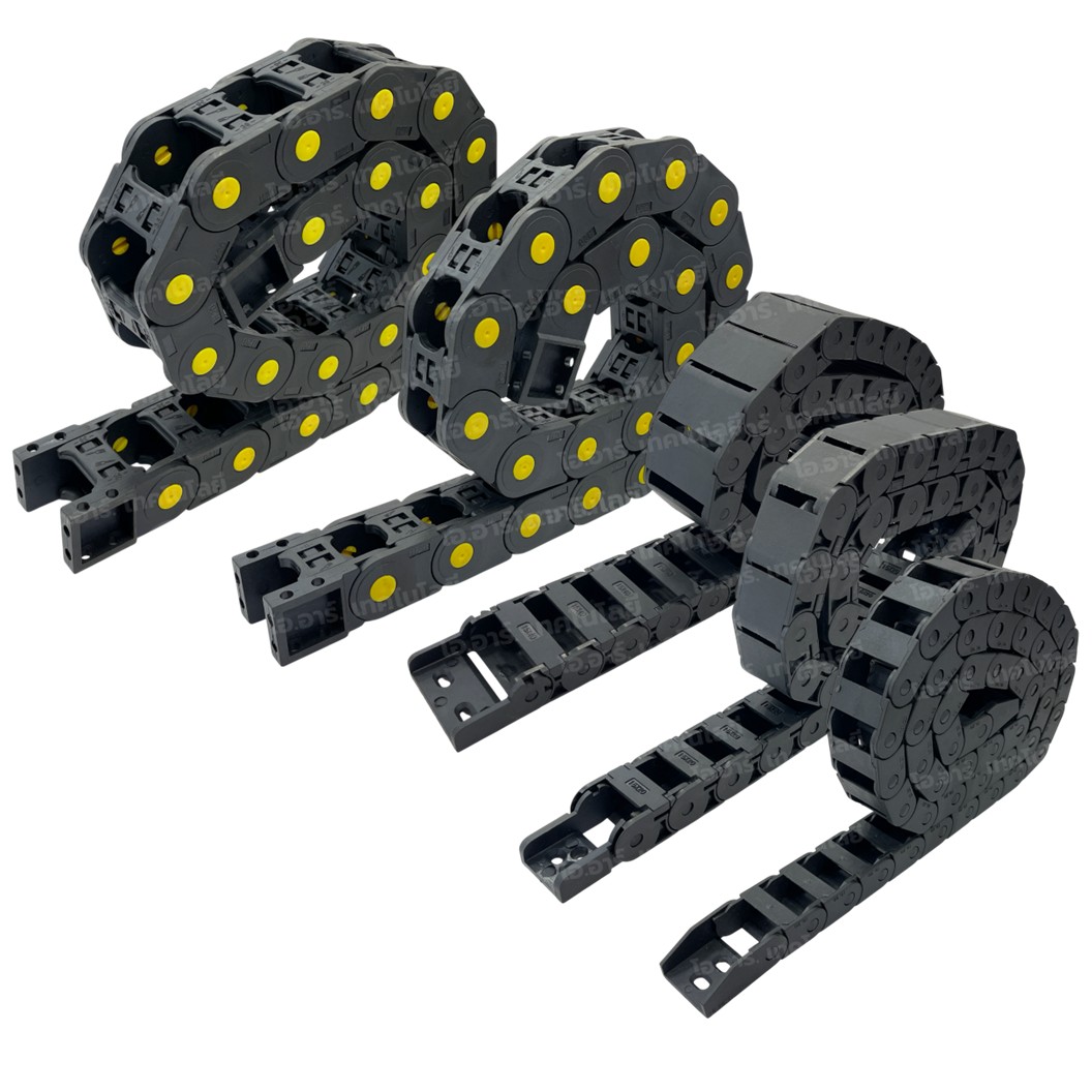 DC-30x50 R55 รางกระดูกงู รางสายไฟ 30x50x1000mm Drag chain engraving machine รางกระดูกงูร้อยสายไฟ Cable Dragchain รางร้อยสายไฟ